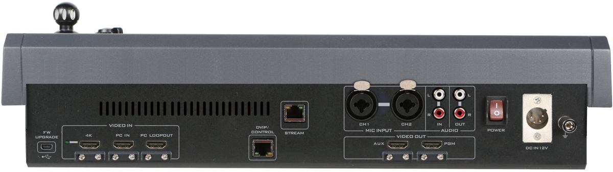 Picture of Datavideo DV-KMU-300 4K Multi-Camera Processing Switcher with Built-in PTZ Camera Control&#44; Streaming & Recording