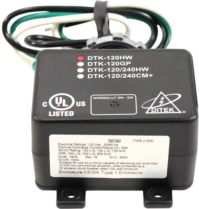 -SG-120HW 120VAC Hard Wired Surge Suppression Module for CB Series Only