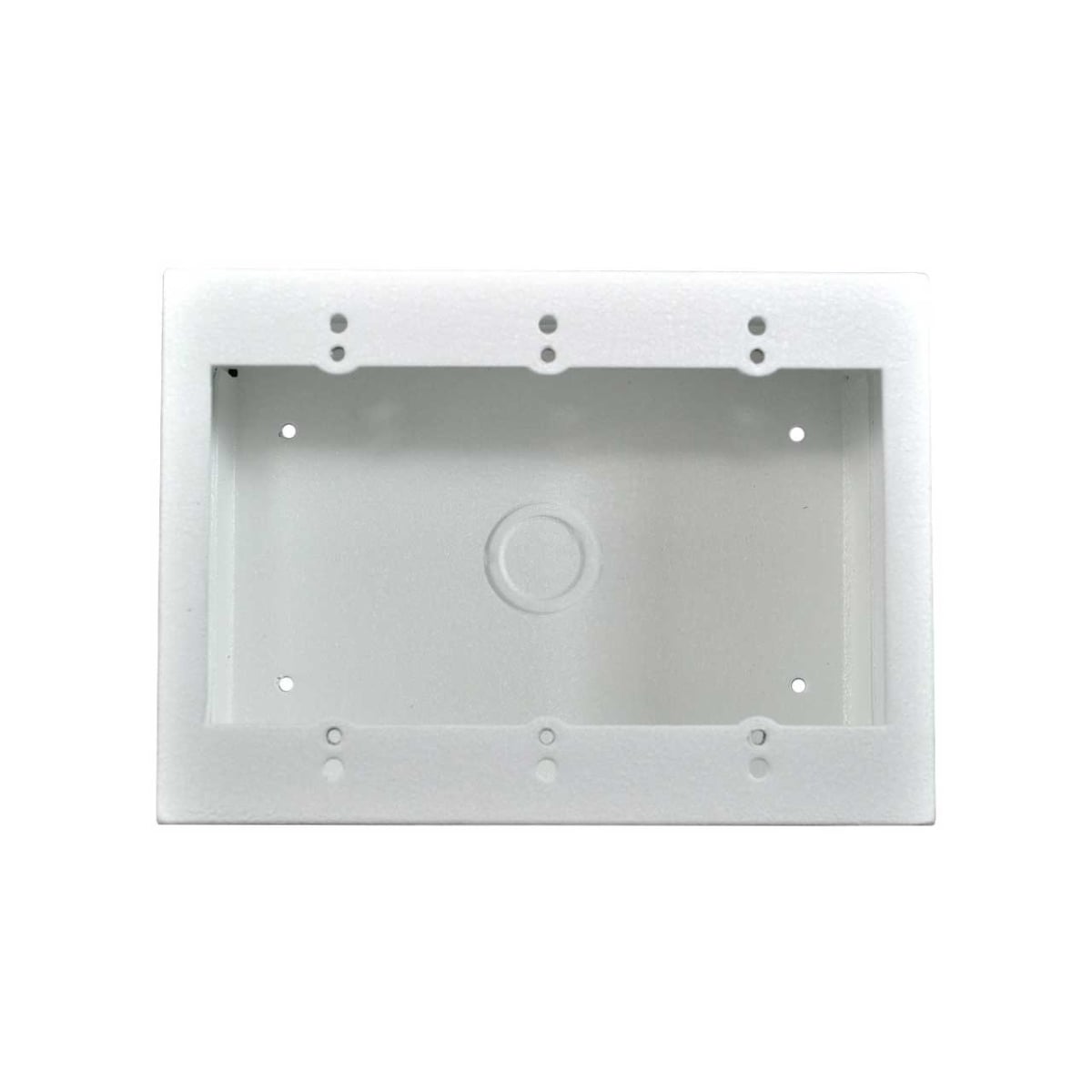 -SMWB-3G-WHT SMWB-3G-WHT 3-Gang Surface Mount Wall Box - White