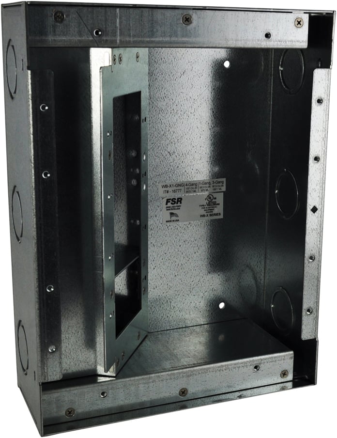 Picture of FSR FSR-WB-X1-GNG-B 1G-2G or 4G One Side of Interior Area Wallbox