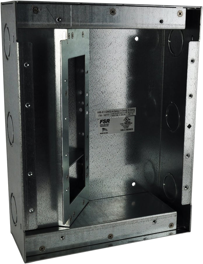 -WB-X1-GNG-B 1G-2G or 4G One Side of Interior Area Wallbox