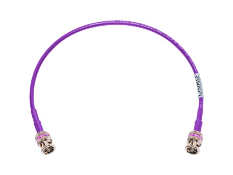 B4855R-BB-VT-100 100 ft. 12G-SDI-4K UHD 4855R with Belden BNC Cable, Violet