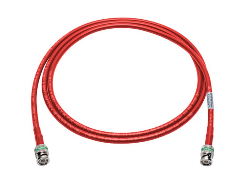 B4694R-BB-RD-050 50 ft. 12G-SDI-4K UHD Belden 4694R BNC Cable, Red