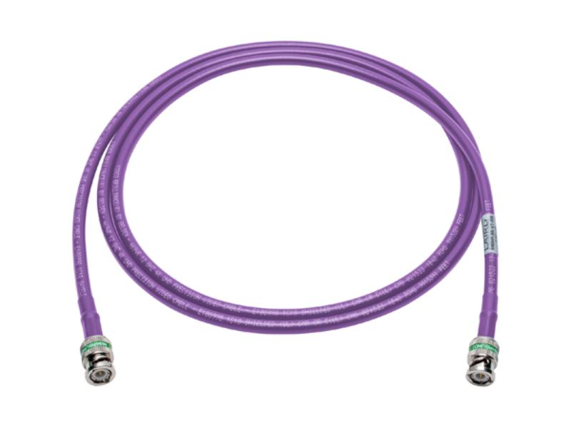 B4694R-BB-VT-035 35 ft. 12G-SDI-4K UHD Belden 4694R BNC Cable, Violet