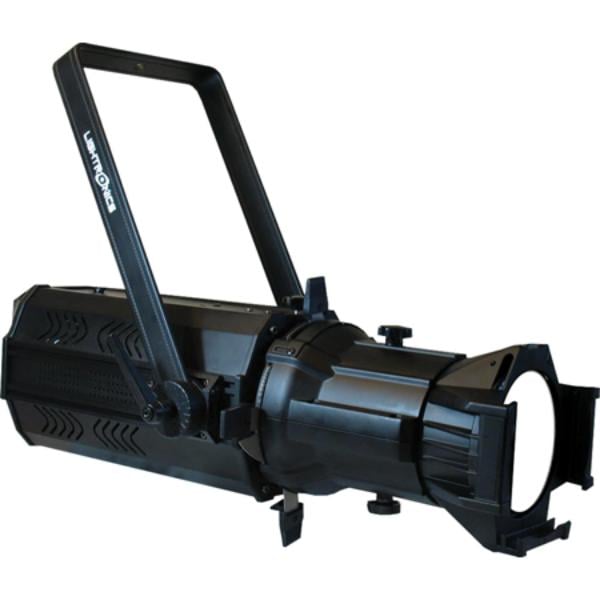 Picture of Lightronics LGT-FXLE30C4N26B 26 deg LED 4 Color Ellipsoidal Lighting Fixture 300W RGBW 4-9 Channel Dimmable - Black