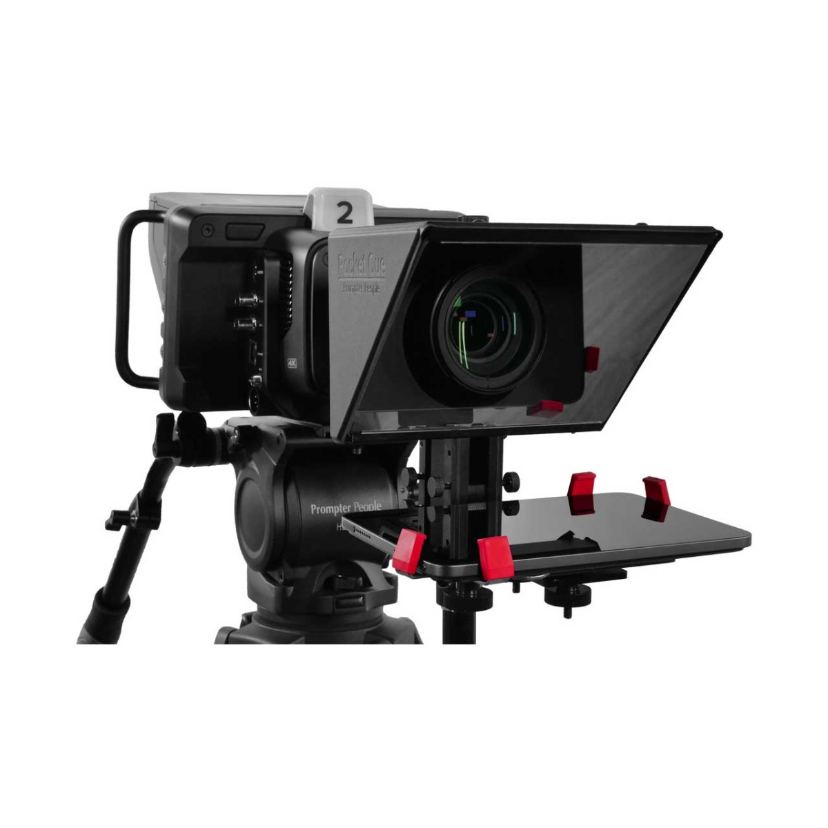 PRP-PCKTCUETABFS Pocket Cue V2 Tablet Ipad Mini Teleprompter - Tablet Mini Sled Model with Freestanding Kit
