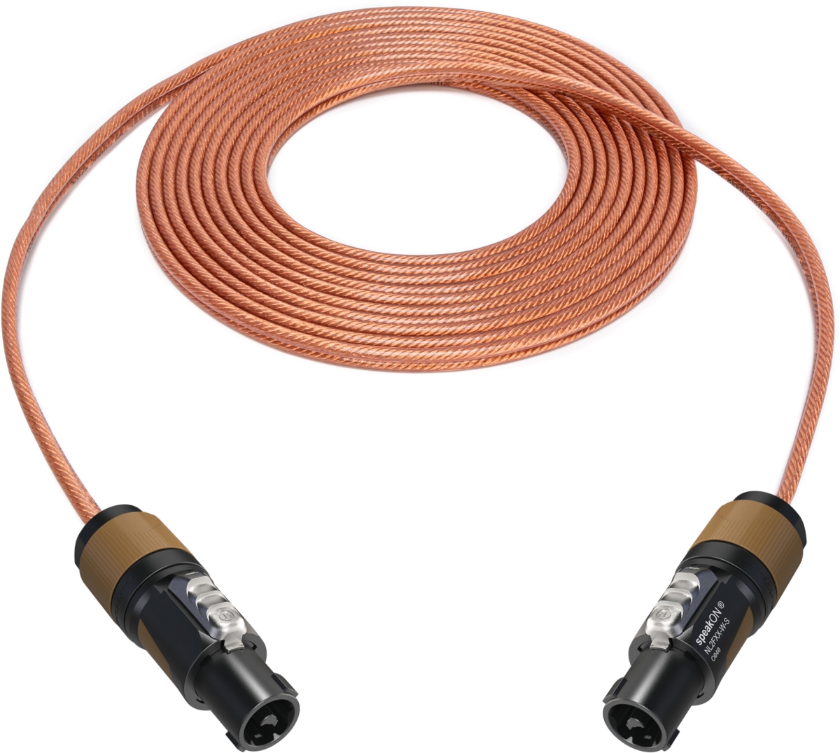 NL2FC-12-50 2-Pole SpeakON 12AWG Speaker Cable for Neutrik NL2FXX-W-S - 50 ft -  Sescom