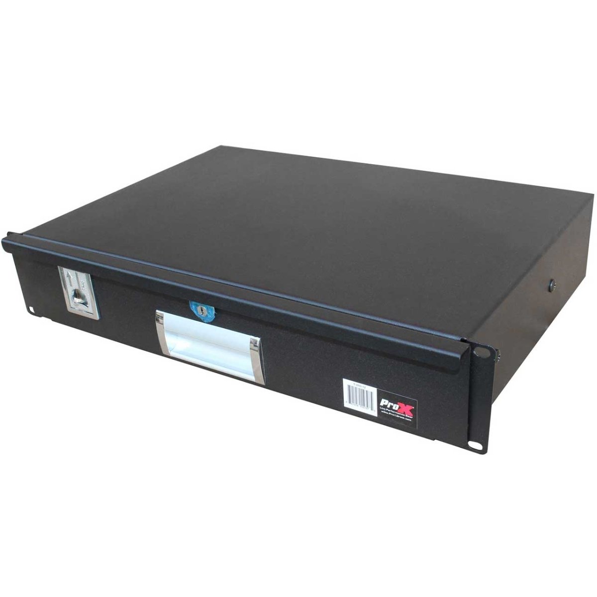 Picture of ProX Live Performance Gear PXP-T-2RD-12 12 in. 2RU Depth Rack Mount Drawer for Audio - DJ & IT Server Rack Cases