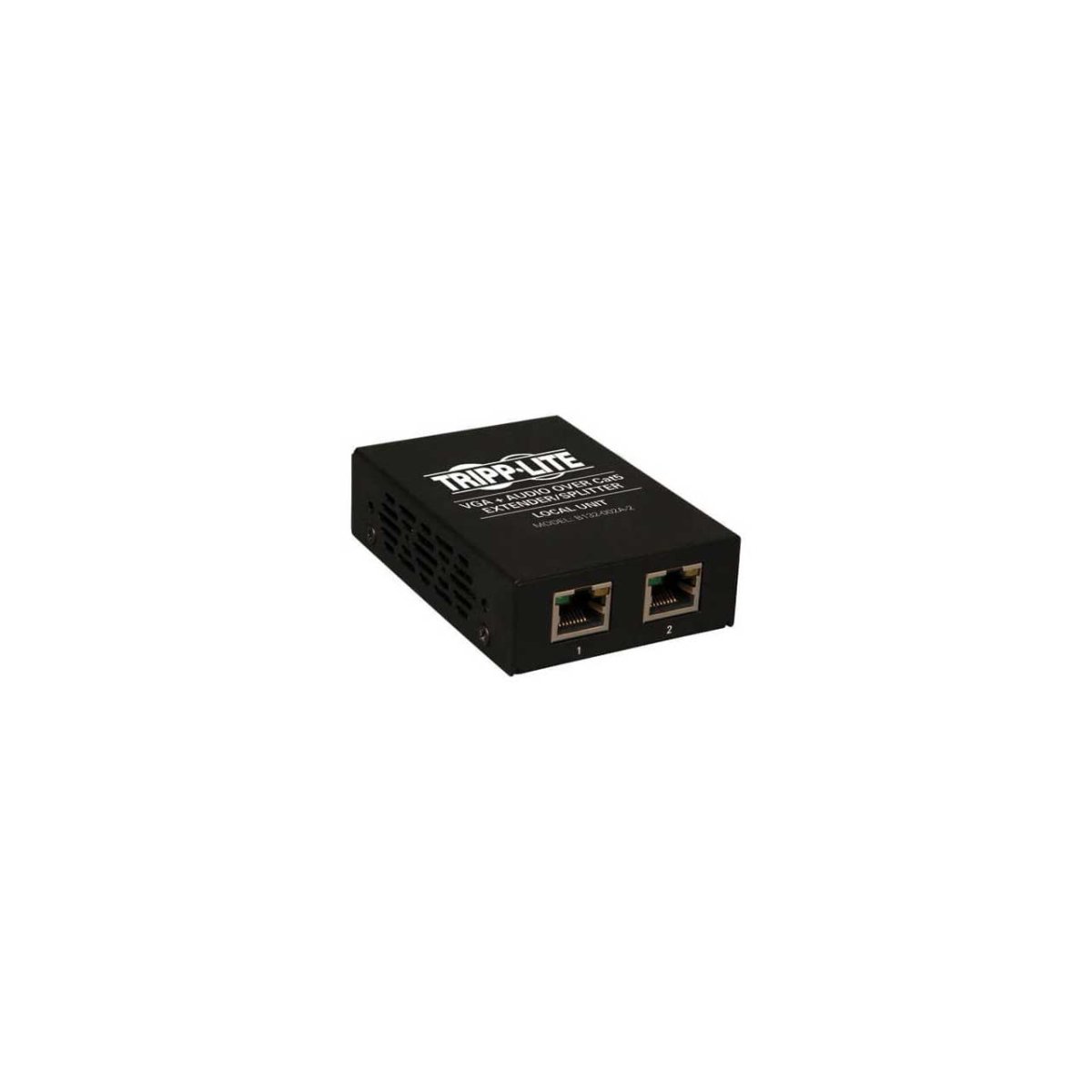 Picture of Tripp Lite TRL-B132-002A-2 2-Port VGA over Cat5-6 Splitter-Extender Box-Style Transmitter for Video-Audio - Up to 1000 ft.