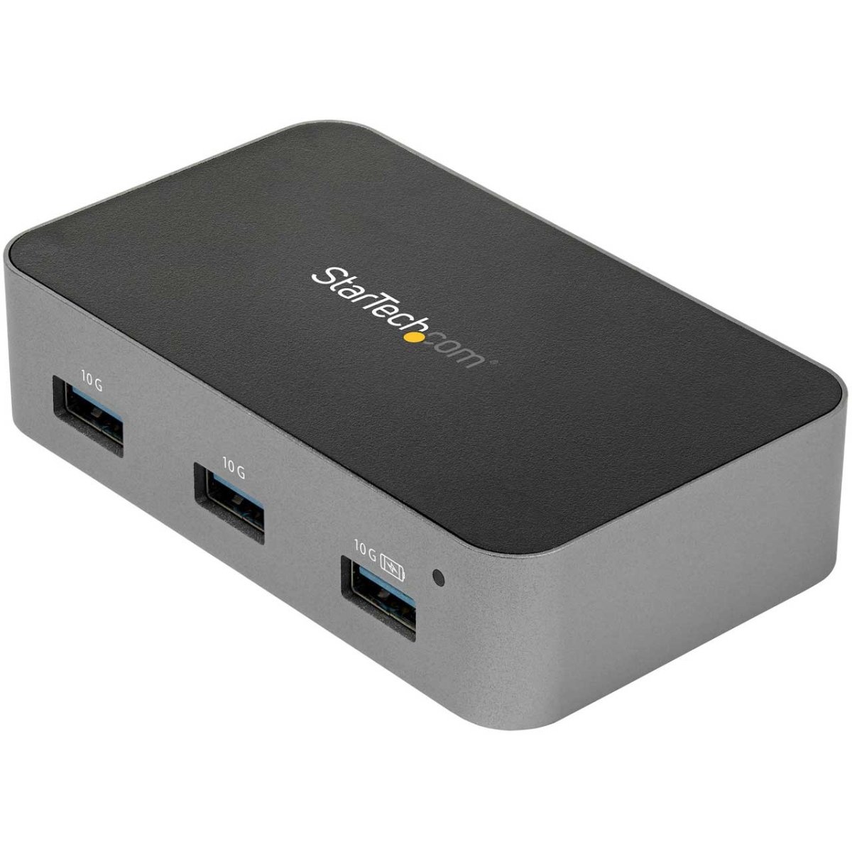 Picture of StarTech ST-HB31C4AS StarTech 4-Port USB-C Hub 10 Gbps with Power Adapter - USB Type C to 4x USB-A - Desk Mountable