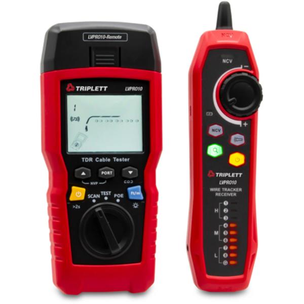 TRIPL-LVPRO10 LVPRO10 TDR-Cable Tester for CAT5E-6-6A-8 Twisted & Coax Cables - Pack of 2