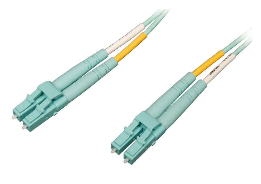 Tripp Lite TRL-N820-25M 10Gb Duplex Multimode 50-125 OM3 LSZH Fiber Patch Cable, Aqua - 82 ft.