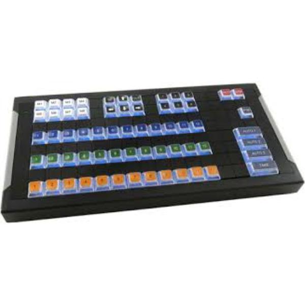 Picture of X-Keys XK-1457-128VS-R T-Bar USB Keyboard with vMix Switcher Key Set