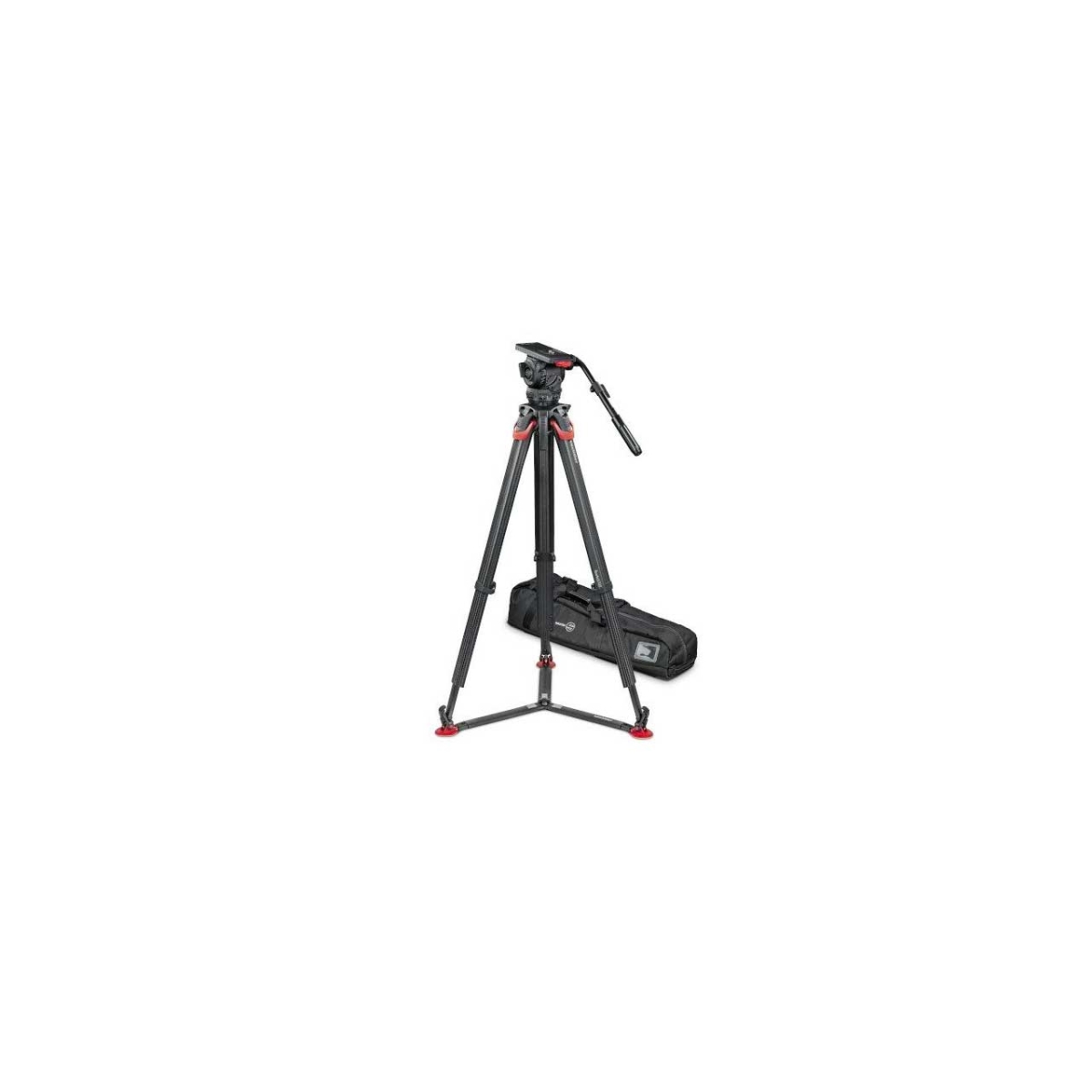 Sachtler SACH-1811FTGS Video 18 Flowtech100 GS Tripod System with Video 18 Fluid Head-Tripod-Ground Spreader & Bag
