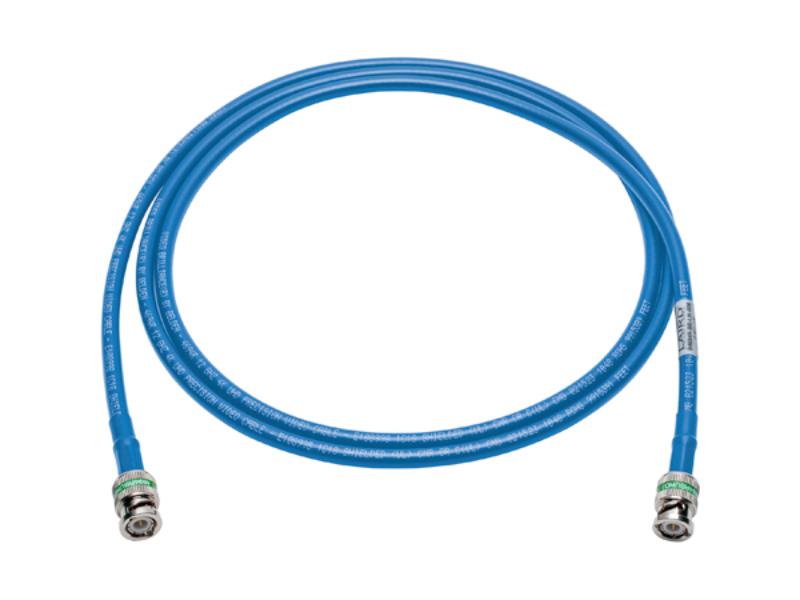 B4694R-BB-LB-075 75 ft. 12G-SDI-4K UHD Belden 4694R BNC Cable, Light Blue