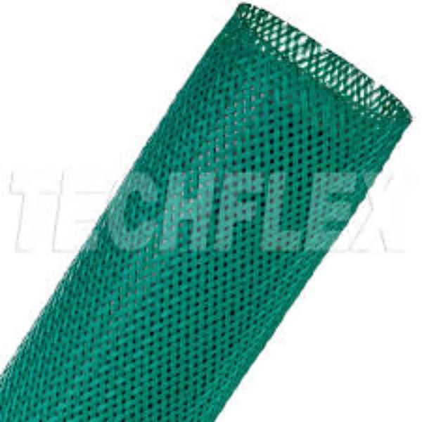 TFX-PTN2-50GN200 Flexo PET 2.5 in. Green General Purpose Expandable Braided Sleeve - 200 ft.