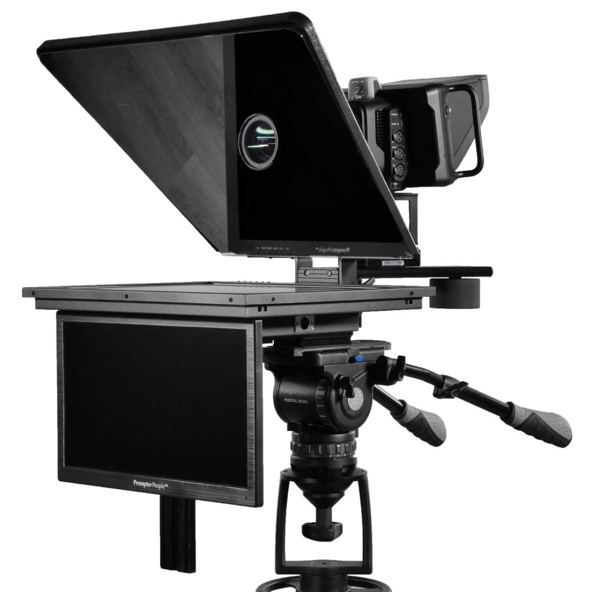 PRP-FP-S1915TM FLEXP-S19-15TM Flex Plus Teleprompter - 19 in. Studio Glass - 17 in. Monitor - 15 in. Talent Monitor
