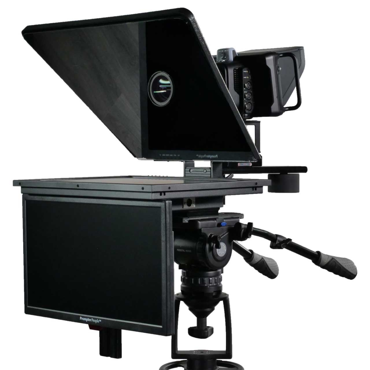 PRP-FP-S1918TM FLEXP-S19-18TM Flex Plus Teleprompter - 19 in. Studio Glass - 17 in. Monitor - 18 in. Talent Monitor