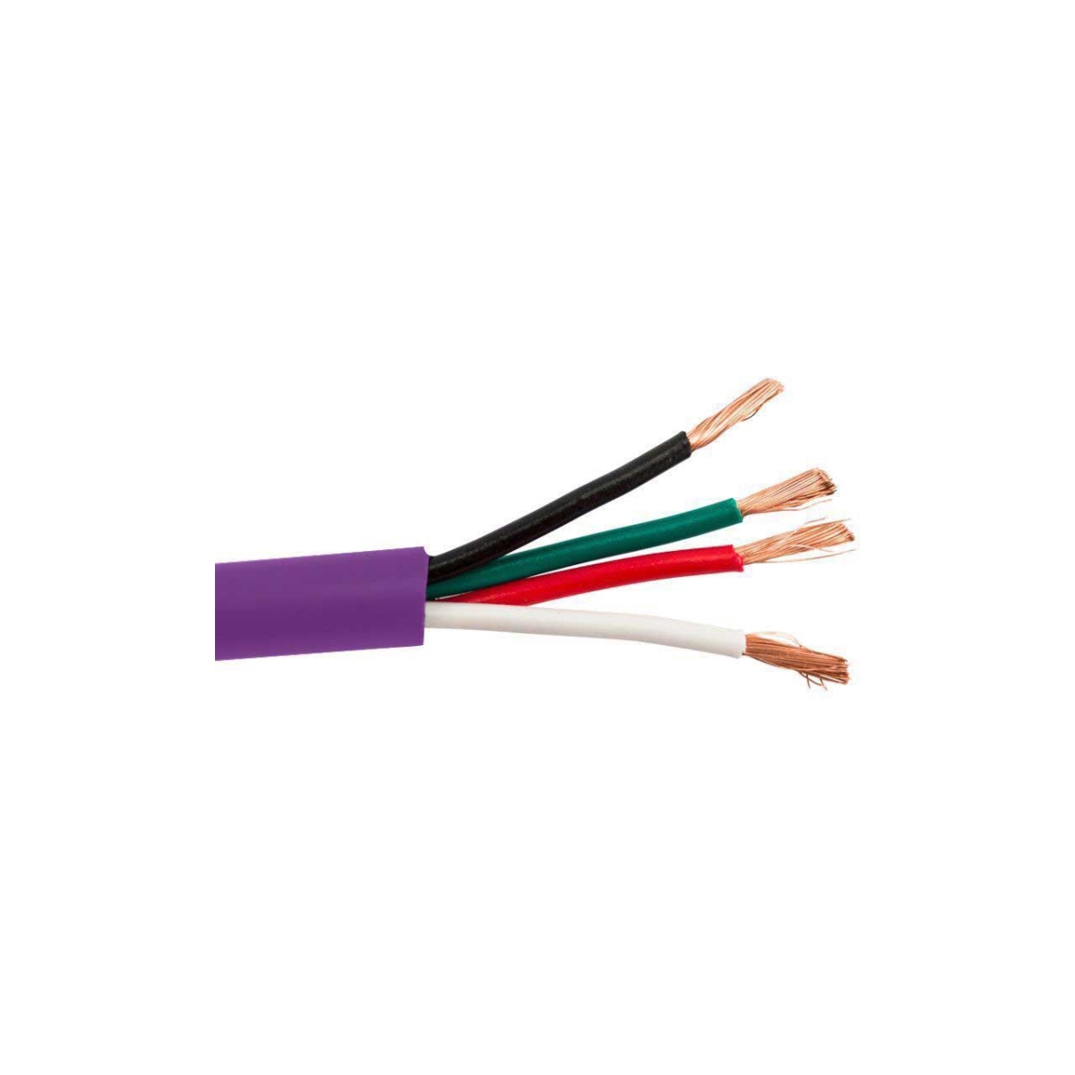 SCP-164OFCPR 16-4OFC 4-Conductor 16 AWG Stranded Copper In-Wall Speaker Cable - 500 ft. - Purple