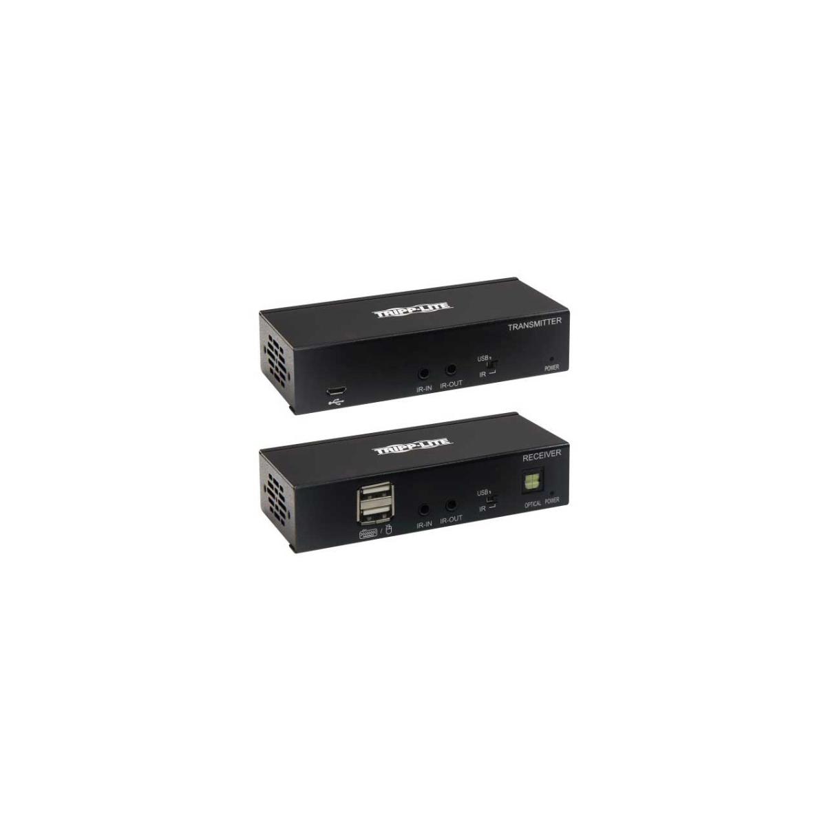 Tripp Lite TRL-B127A1A1BDBD DisplayPort over Cat6 Extender Kit - KVM Support-USB-4K-DP1.2a-PoC-HDCP 2.2 - Up to 230 ft.