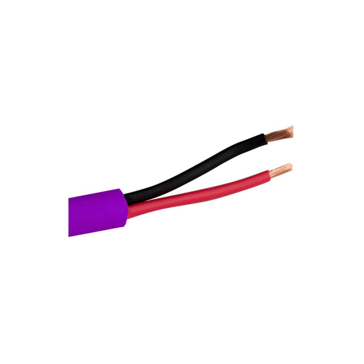 SCP-142OFCPR 14-2OFC 2-Conductor 14 AWG Stranded Copper In-Wall Speaker Cable - 500 ft. - Purple