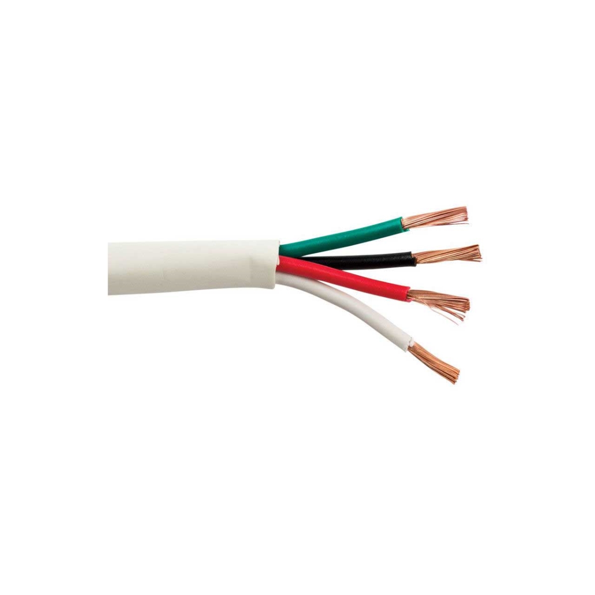 SCP-164OFCWT 16-4OFC 4-Conductor 16 AWG Stranded Copper In-Wall Speaker Cable - 500 ft. - White