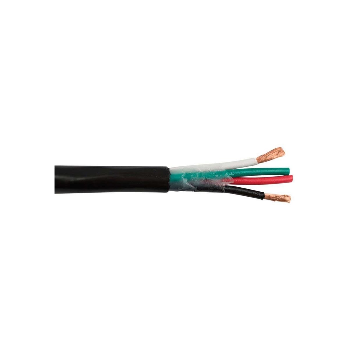 SCP-144SPDBGL500 14-4SP ProSeries 4-Conductor 14 AWG Gel-Filled Landscape-Direct Burial Speaker Cable - 500 ft. - Black