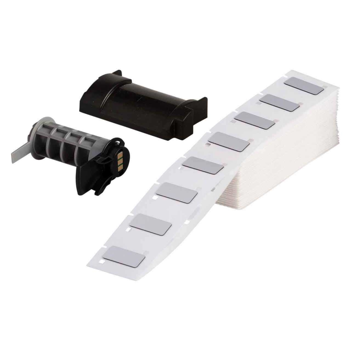 BDY-M6-171-593SL Raised Panel Labels for M6 M7 Printers - 0.5 x 1.06 in. - Silver - 200 Labels