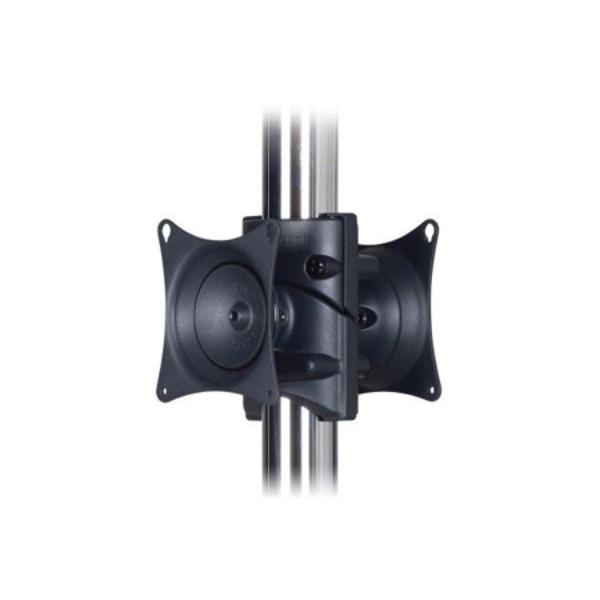 PMTS-VPM VPM Universal VESA 100 x 100 mm -200 x 200 mm Single Pole Tilt Mount for Flat Panel Displays Up to 50 lbs