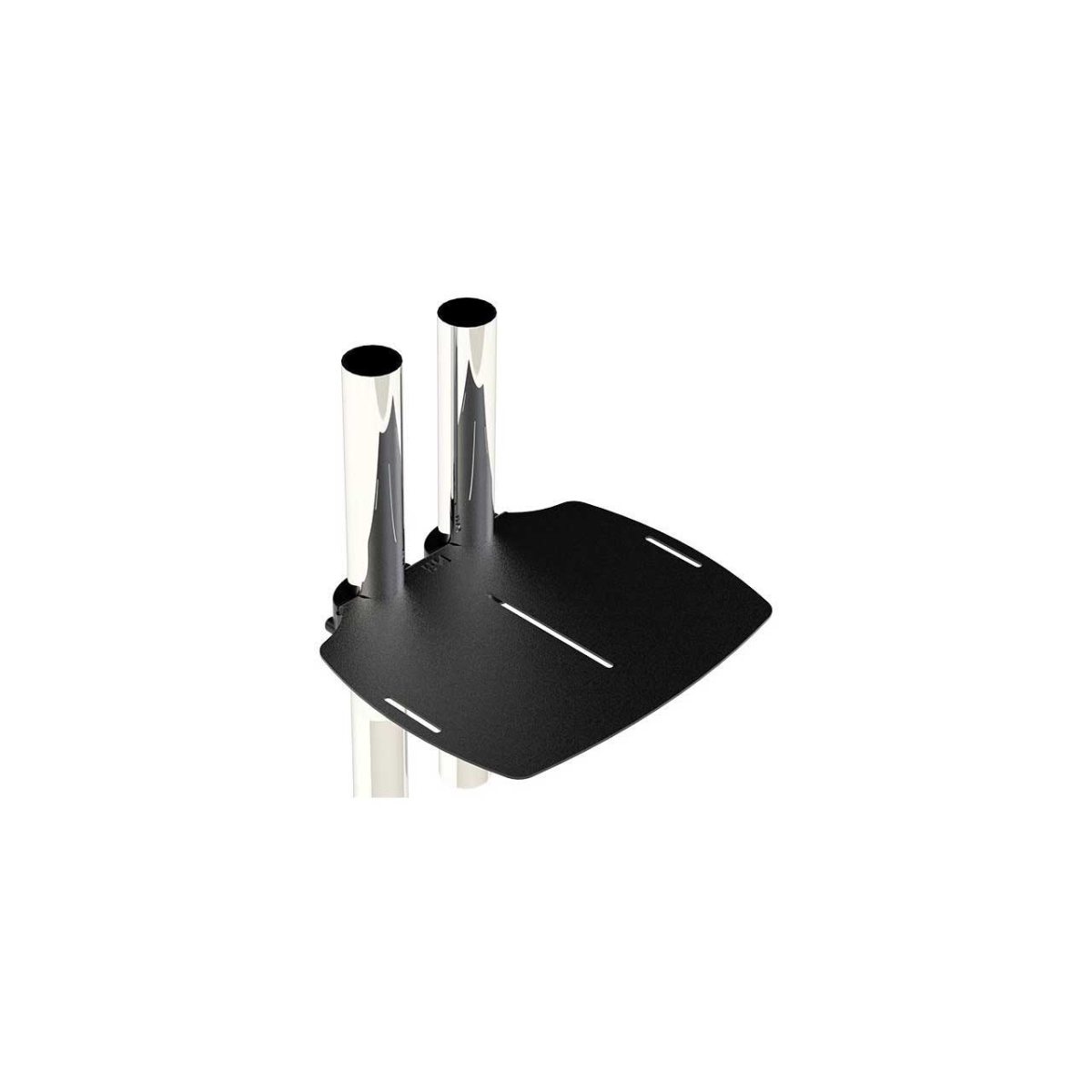 PMTS-7170-100400 Premier Mounts 7170-1004-00 Pole Mounted Shelf for Dual Pole Carts & Stands - Small