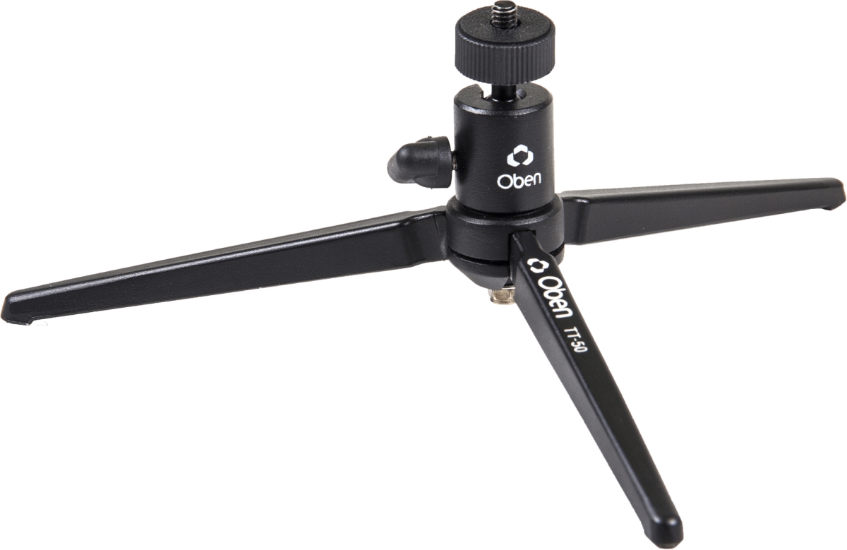 LSTN-LA-338 Tabletop Tripod with Supports Up to 5 lbs - Black