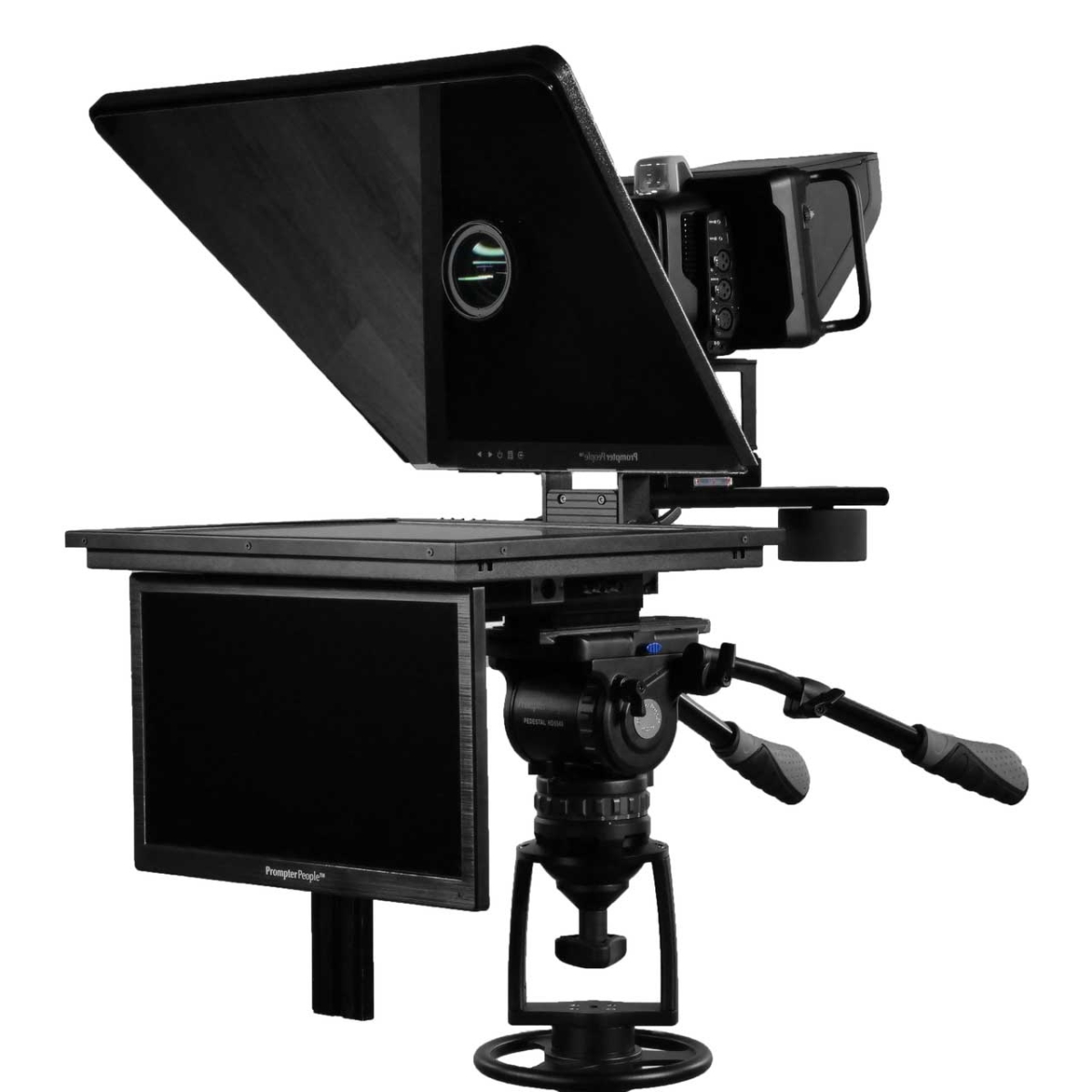 PRP-FP-S19HB15TM FLEXP-S19HB-15TM Flex Plus Teleprompter - 19 in. Studio Glass - 17 in. Highbright Monitor - 15 in. Talent Monitor