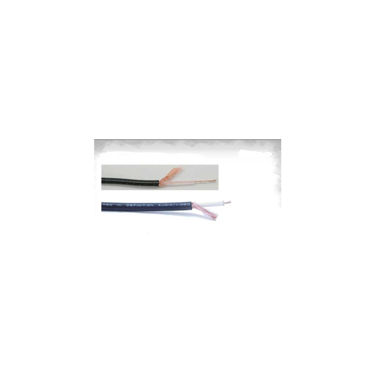 MG-W2895-00-1000 75 Ohm Superflexible Sub Miniature Coaxial Cable - Black - 1000 ft. Roll