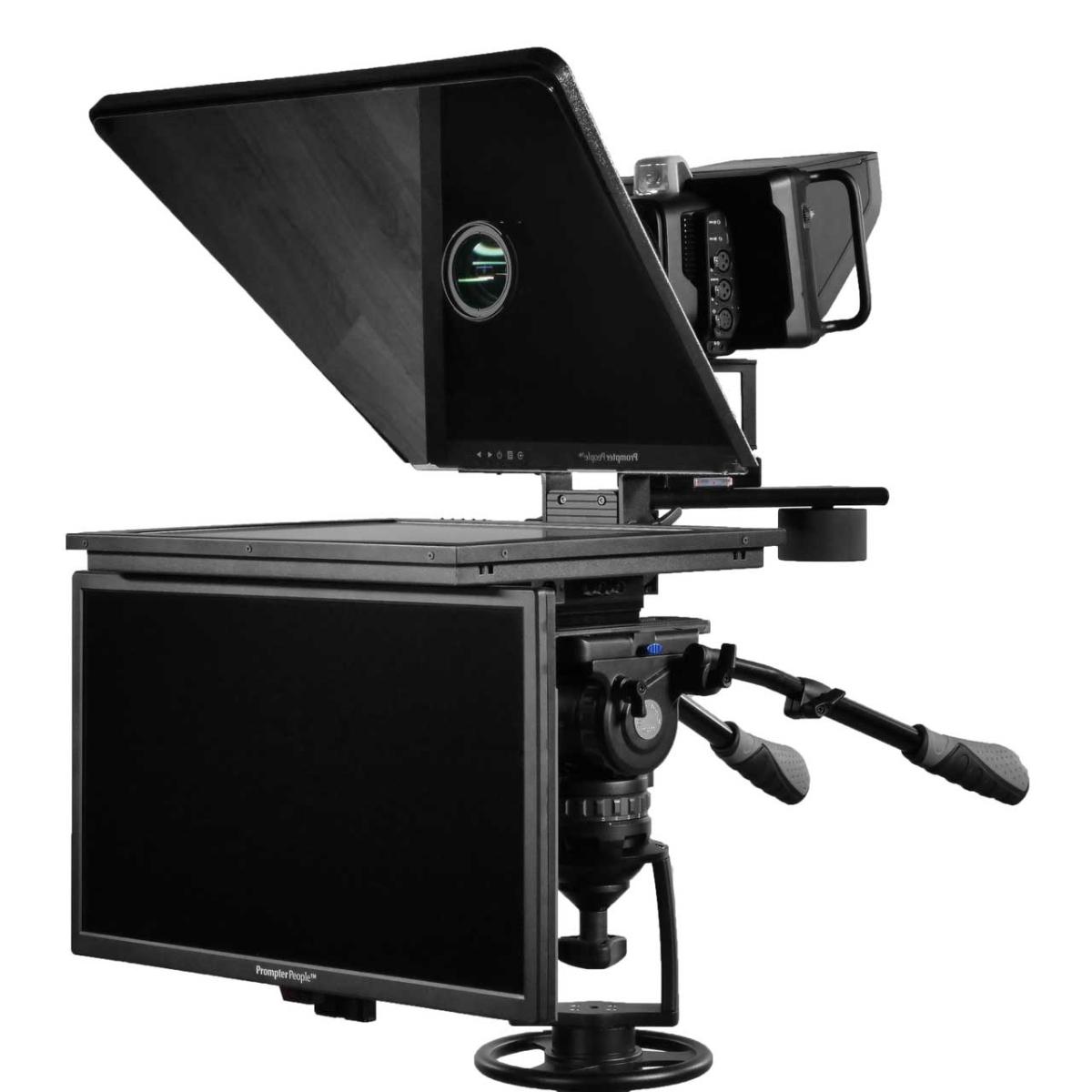 PRP-FP-S19HB FLEXP-S19HB Flex Plus Teleprompter - 19 in. Trapezoidal Glass - Highbright Monitor - Sled Base Model