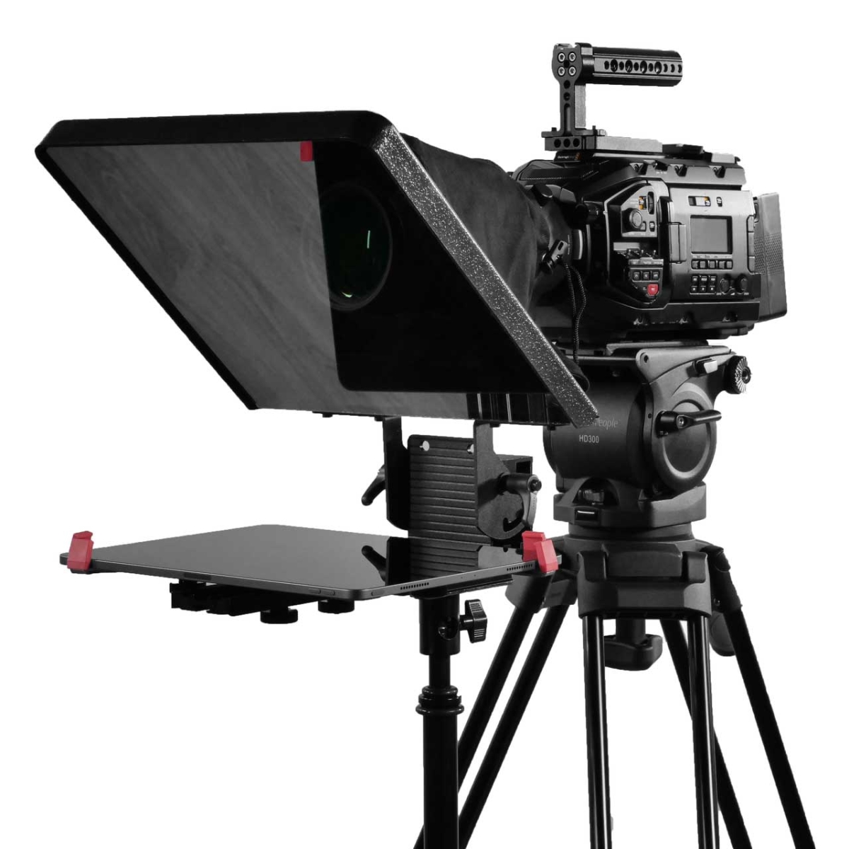 PRP-FP-FS12TAB FLEXP-FS-12TAB Flex Plus Teleprompter - 12 in. Glass - Tabgabber Pro Ipad - Tablet Cradle - Freestand Kit
