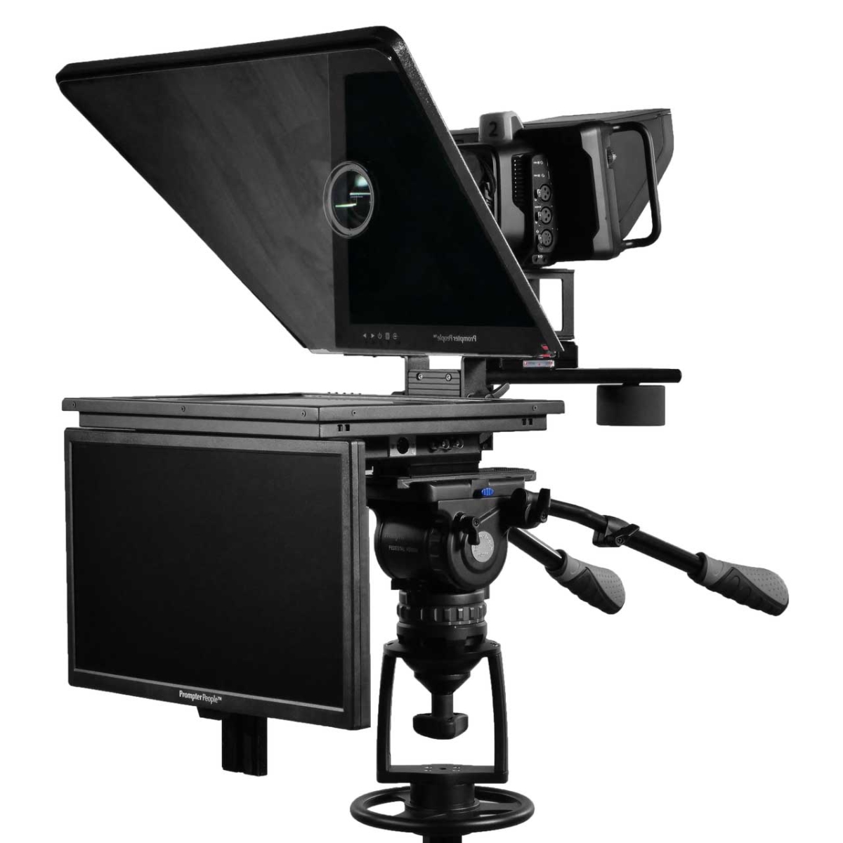 PRP-FP-S17HB18TM FLEXP-S17HB-18TM Flex Plus Teleprompter - 17 in. Studio Glass - 17 in. Highbright Monitor - 18 in. Talent Monitor