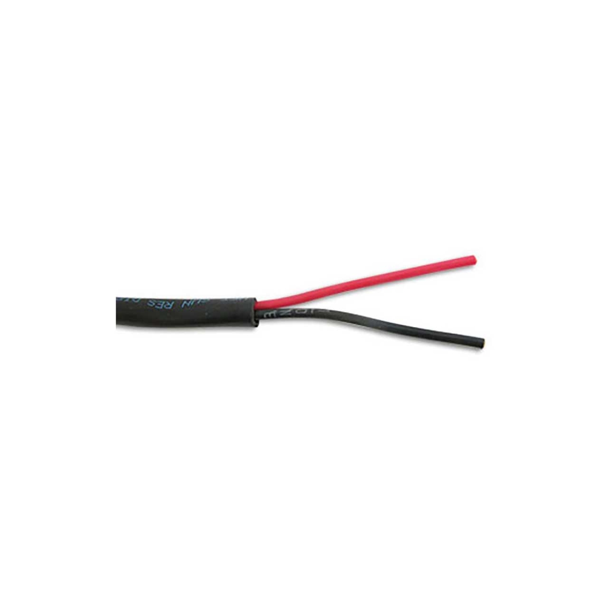 SCP-182DB500 18-2DB 2-Conductor 18 AWG Unshielded Direct Burial Speaker Cable - 500 ft. - Black