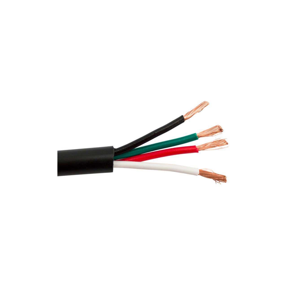 SCP-144OFCBK 14-4OFC 4-Conductor 14 AWG Stranded Copper In-Wall Speaker Cable - 500 ft. - Black