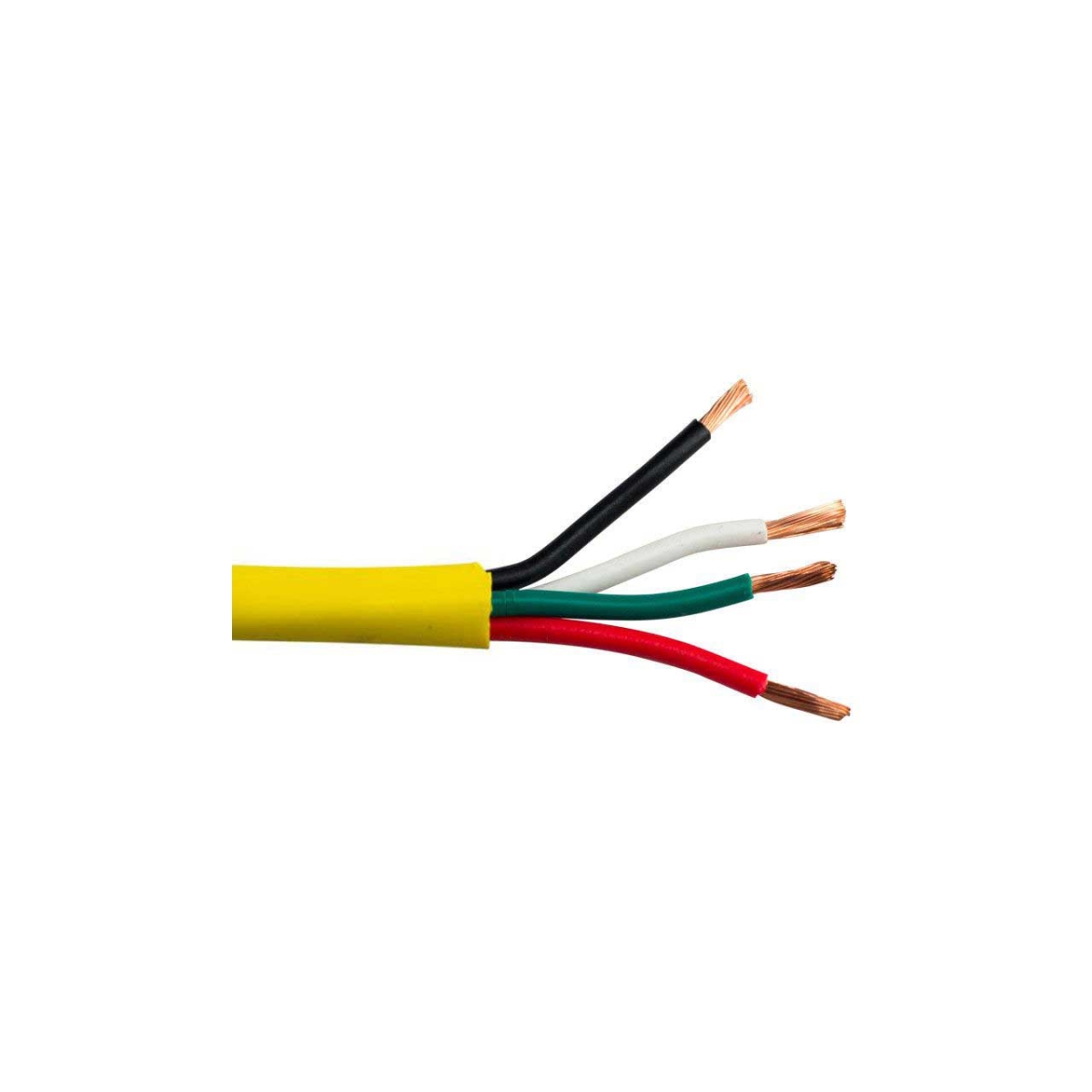 SCP-144SP41YL 14-4SP 4-Conductor 14 AWG 41-Strand Copper Contractor Speaker Cable - 500 ft. - Yellow