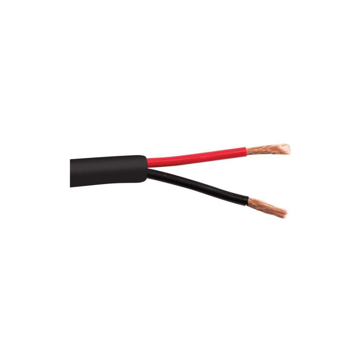 SCP-162OFCHDBK 16-2OFC Direct Burial 2-Conductor 16 AWG Stranded Copper Indoor & Outdoor Speaker Cable - 500 ft. - Black