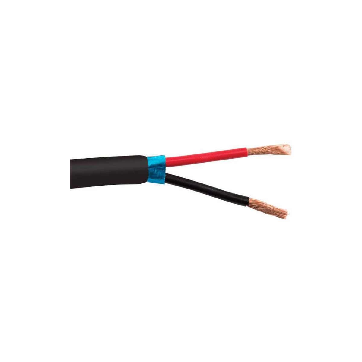 SCP-162SHDB500 16-2SHDB 2-Conductor 16 AWG Shielded Direct Burial Speaker Cable - 500 ft. - Black