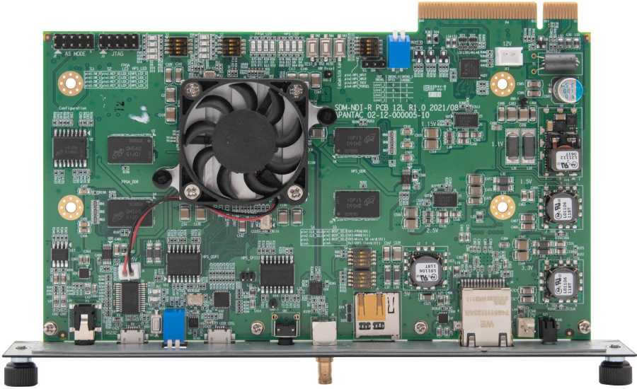APA-SDM-NDI-R Smart Display Module High Bandwidth NDI Receiver - Up to 4K at 60Hz RGB 444 for LCD Monitors