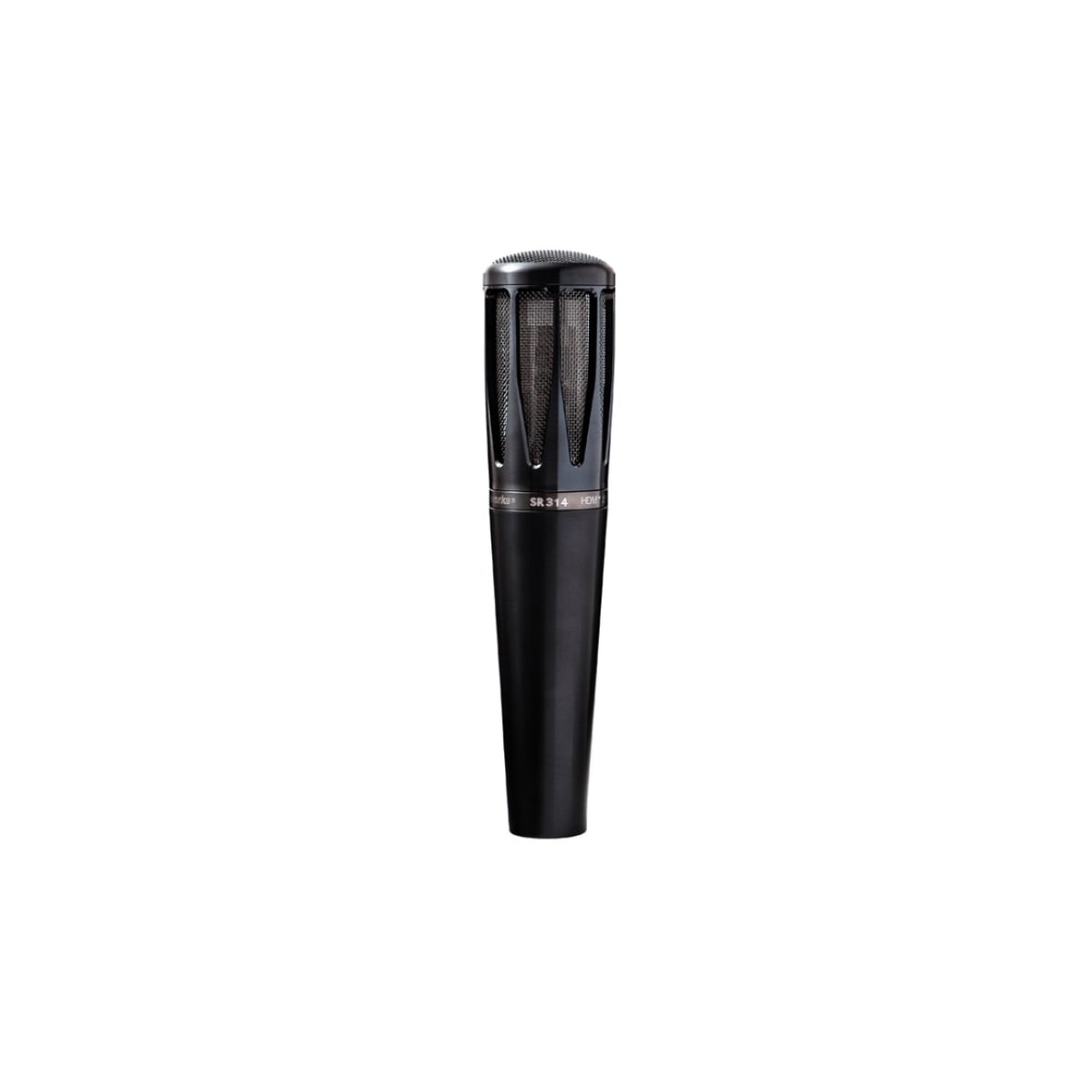 ETW-SR314-B Handheld Cardioid Condenser Vocal Microphone for Live Performance - Black with Black Mesh