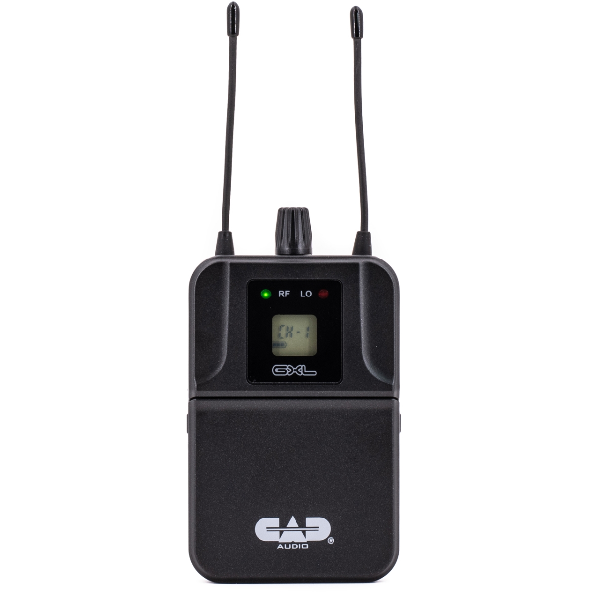 CAD-GXLIEMBP Bodypack Receiver for GXLIEM Wireless In-Ear Monitor Systems - 902-928Mhz - MEB1 Earbuds Included -  CAD Audio