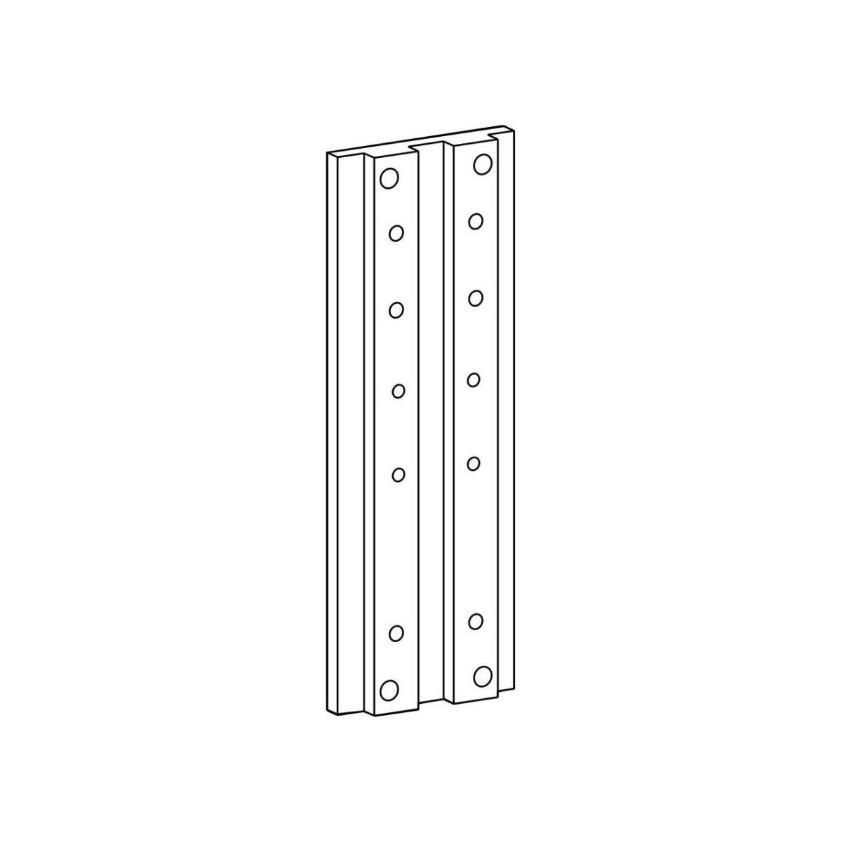 ERGO-97-091  97-091 Track Mount Bracket Kit for Arms Pivots & Universal CPU Holder
