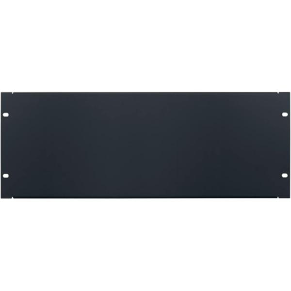 Picture of Lowell Manufacturing LMC-SEP-4CC SEP-4CC 4RU Steel Blank Panel - Smooth Black - 6 Each