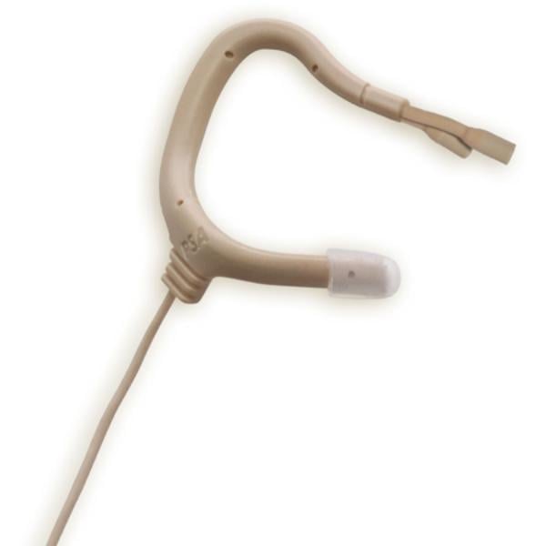 POI-EO2-8WLXSEBE Embrace Omni Dual Petite Element Earmount Microphone for Sennheiser - Beige