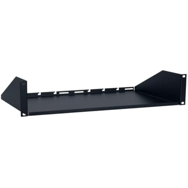 Picture of Lowell Manufacturing LMC-US-210CC US-210CC 2RU Utility Rack Shelf - Solid Base - 10 in. Deep - 6 Each