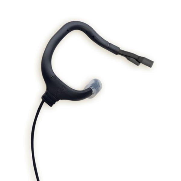 Picture of Point Source Audio POI-EO2-8WLXSEBL Embrace Omni Dual Petite Element Earmount Microphone for Sennheiser - Black