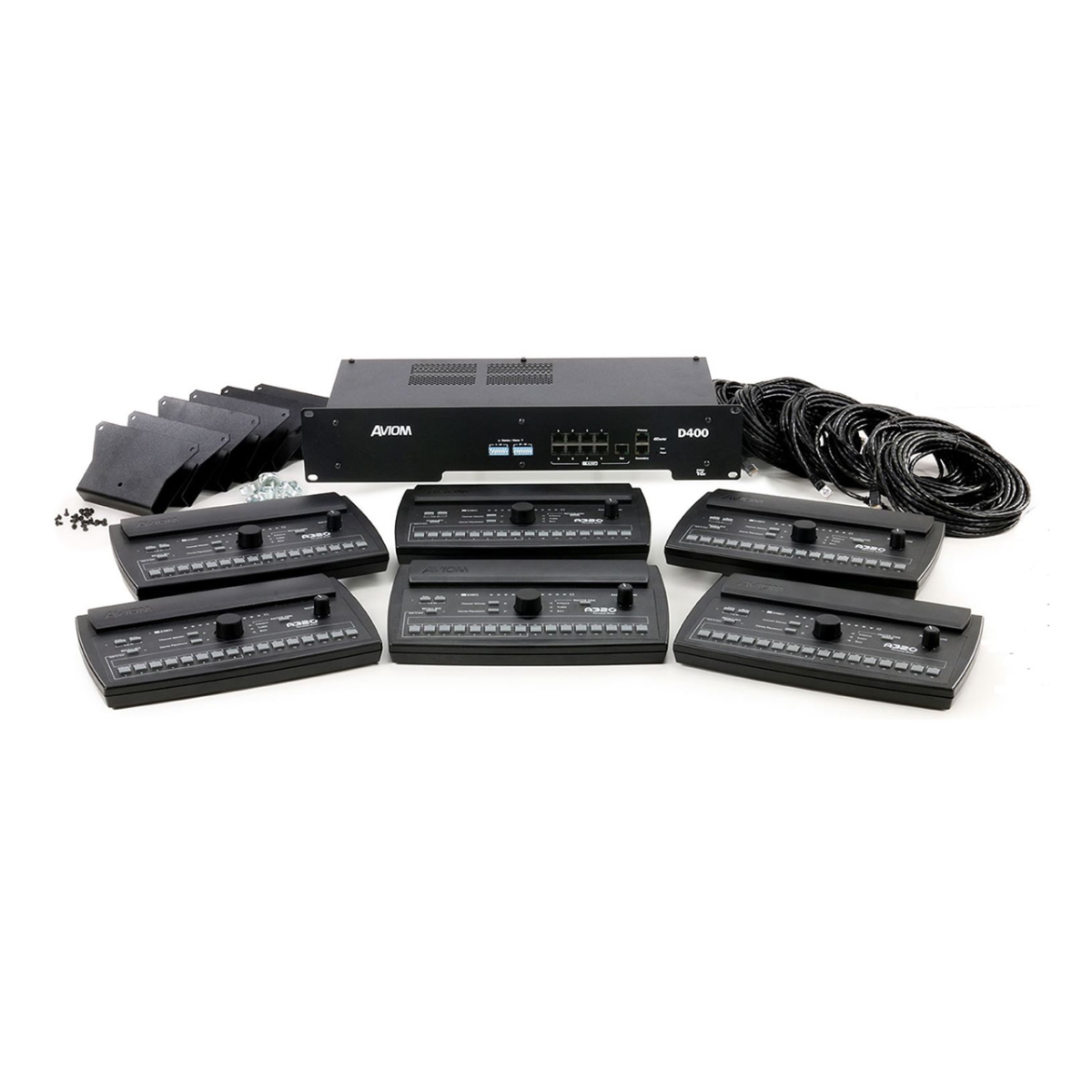 AVM-MIX320-D Dante Enabled Personal Mixing System Consoles Audio Networks